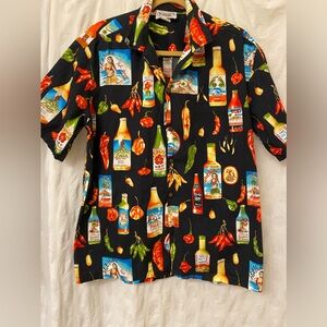 Men’s size large Hawaiian shirt, made in Hawaii. From Pacific legend.